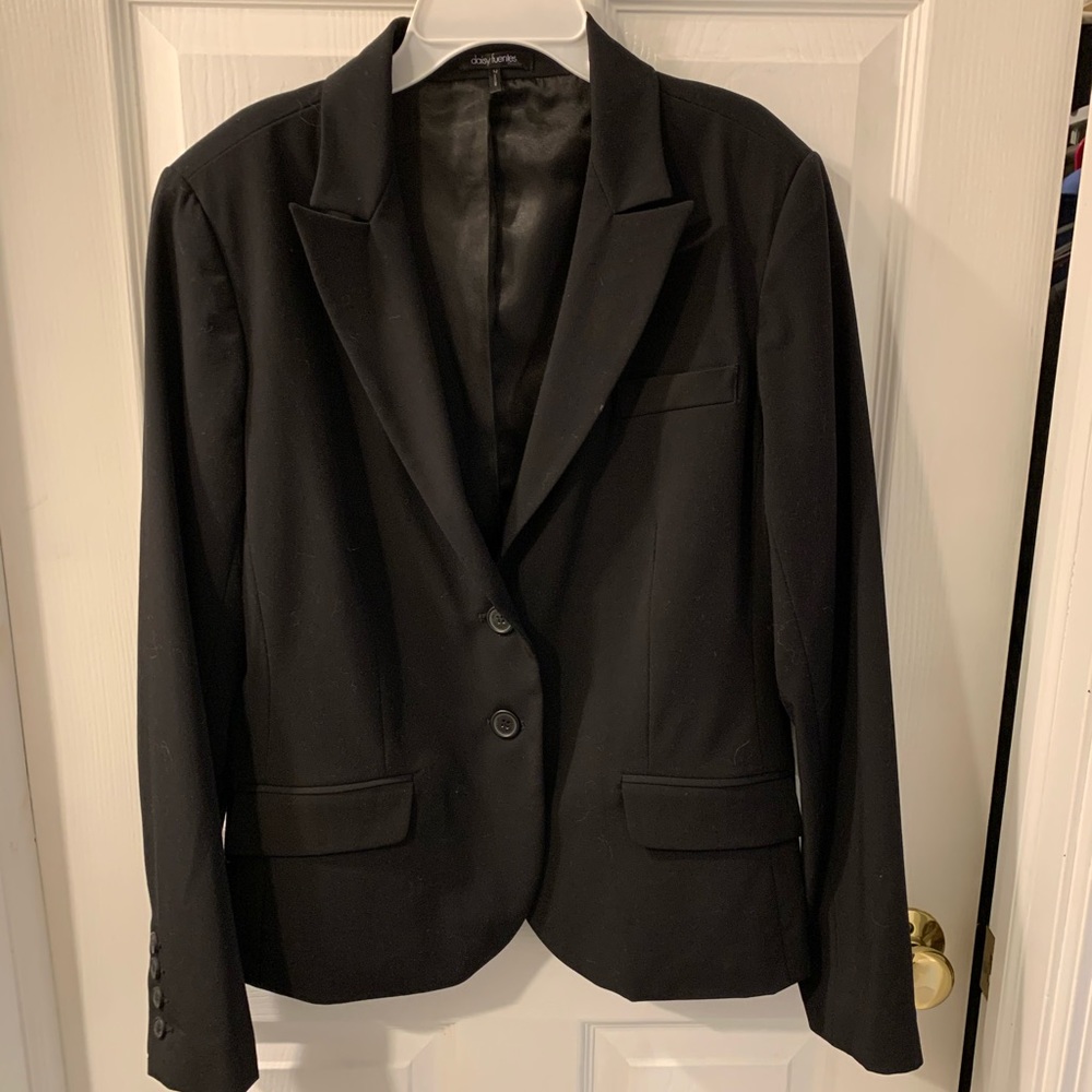Black Casual Blazer